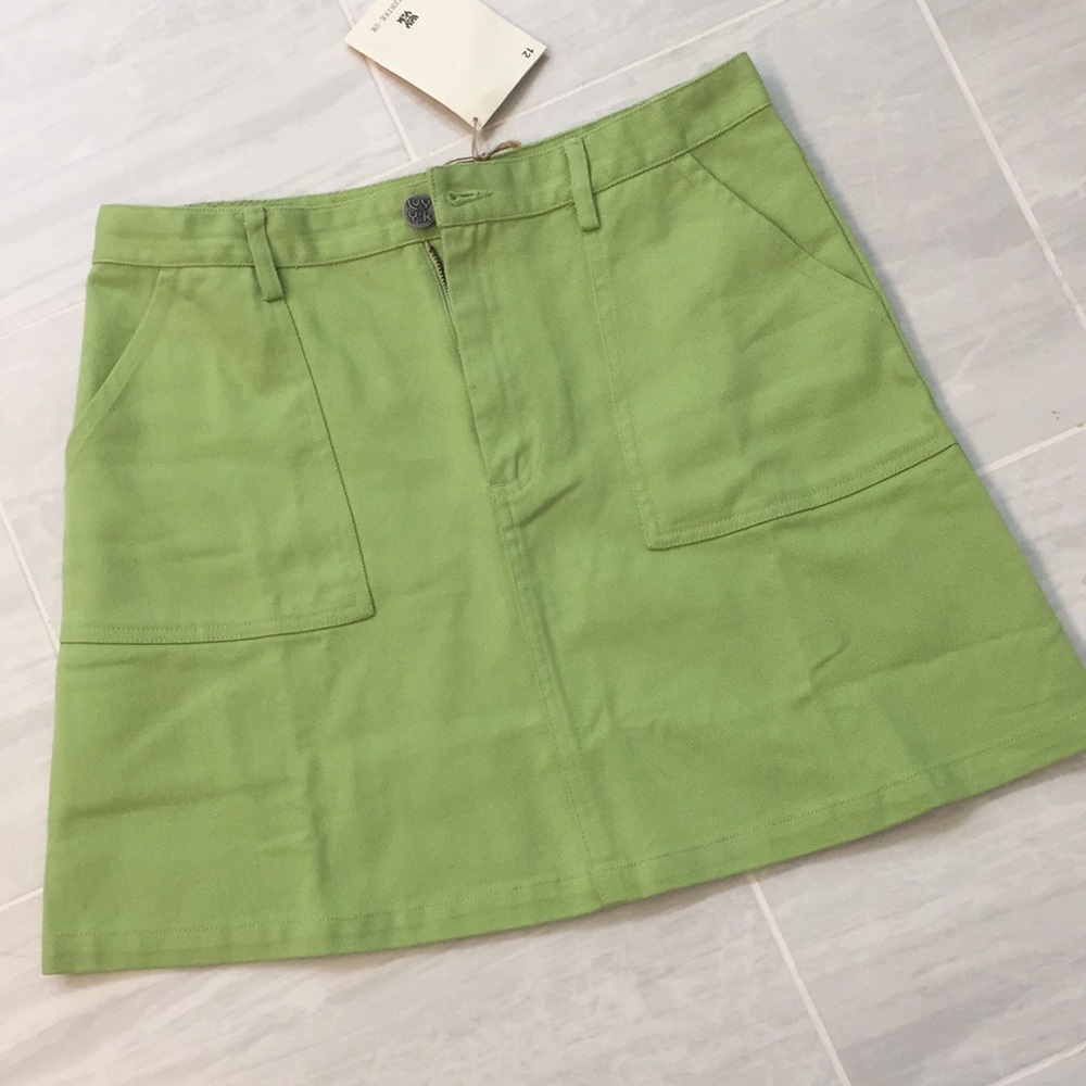 Lucy & Yak Sour Green Apple Skirt 🍏